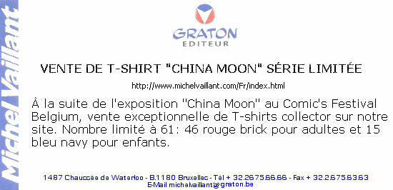 EN VENTE ICI ....